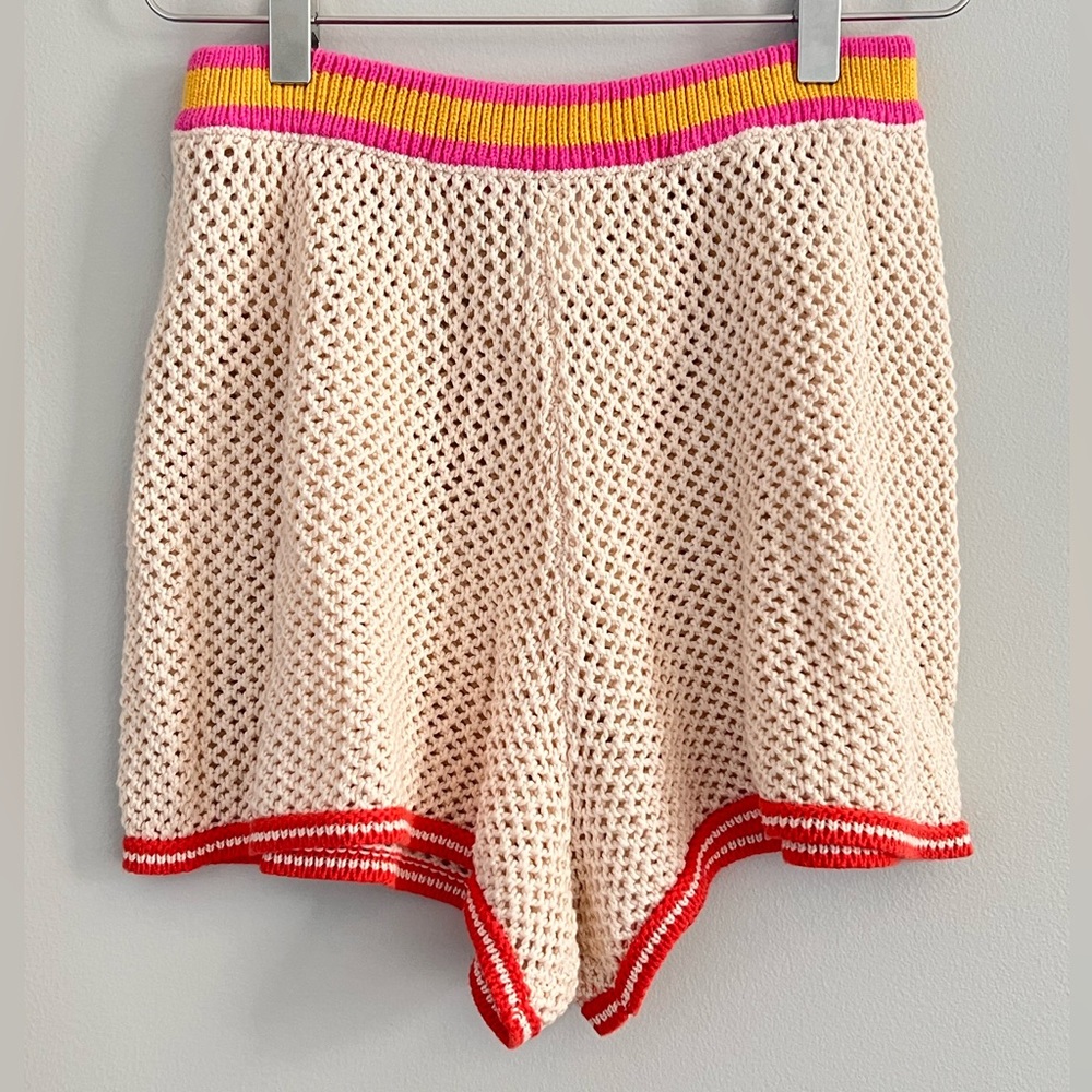 ❌Offline by Aerie Crochet Sweater & Shorts Set Size Medium - Picture 8 of 16